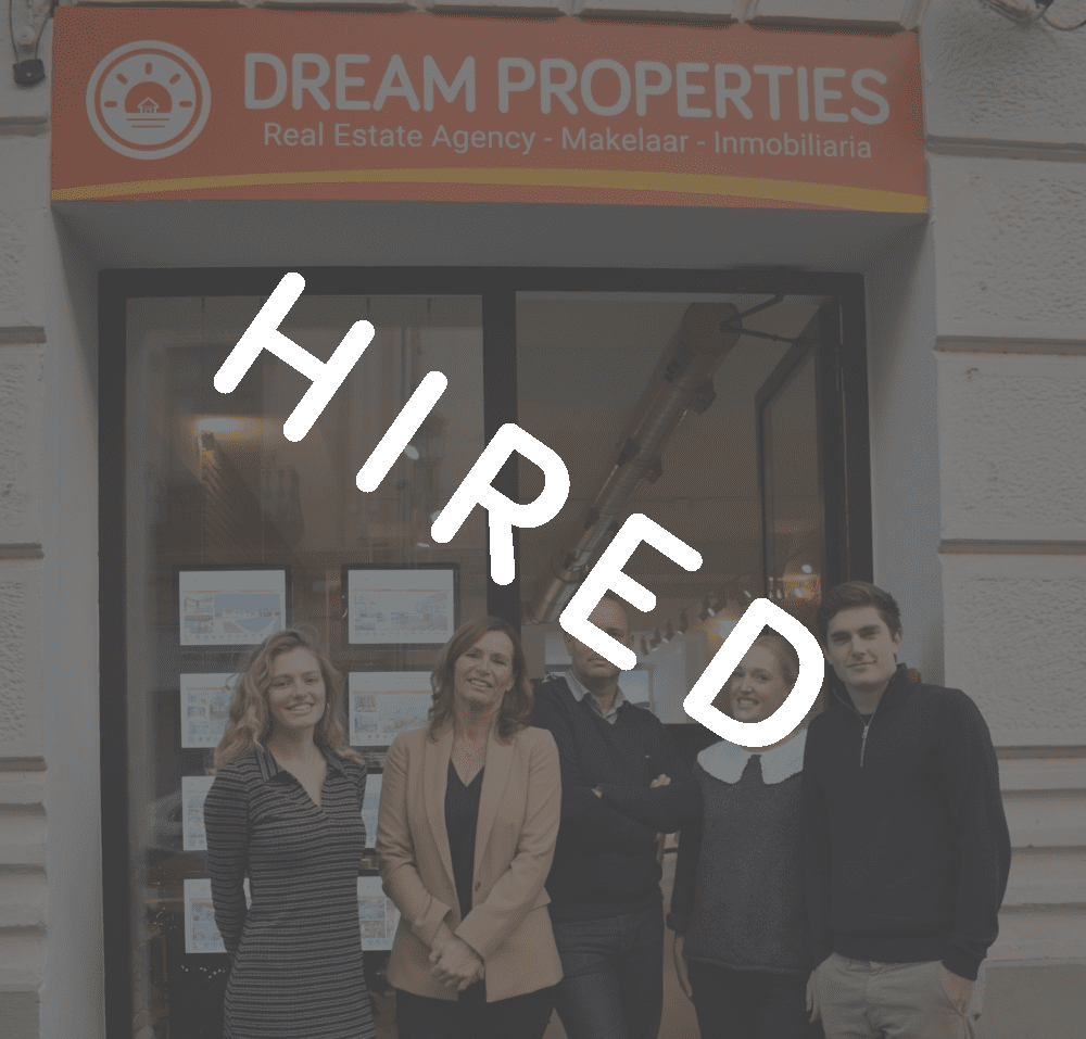 Hired vacature sales