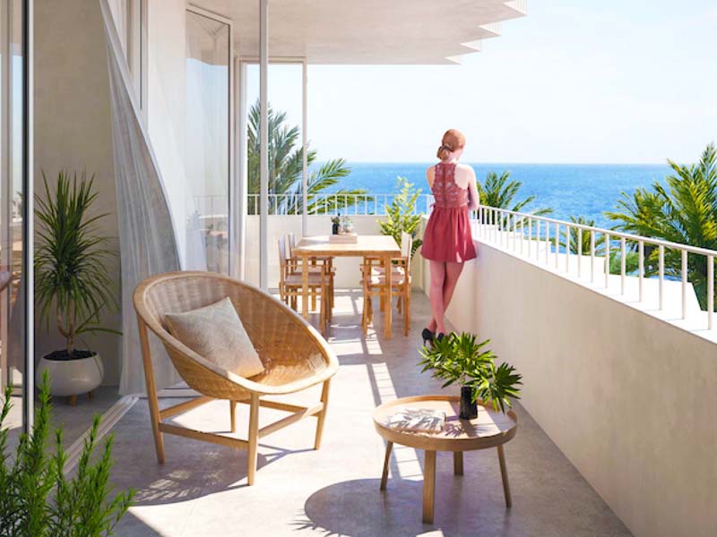 Appartement met zeezicht Torrevieja