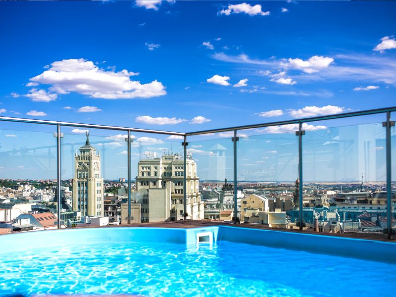 Madrid rooftop