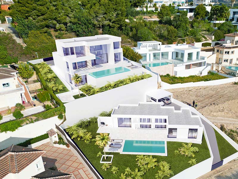 Moderne nieuwbouwvilla Moraira