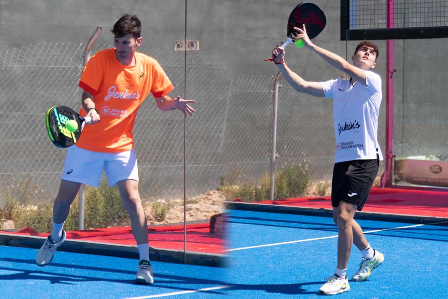 Sponsoring padel professionals in Spanje