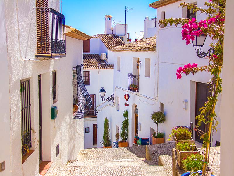 Altea historische binnenstad