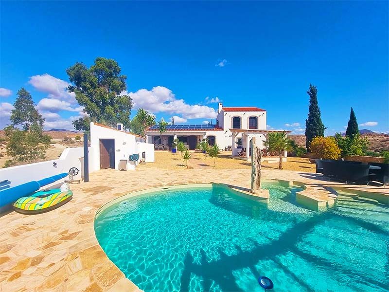 Romantische finca te koop Los Lobos Costa Almeria