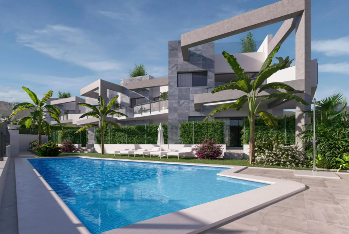 Apartment with garden te koop in Puerto de Mazarron