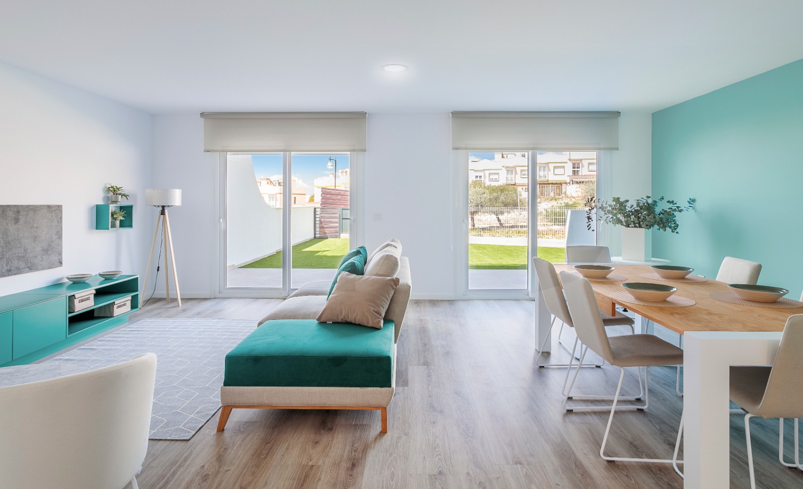 Twee-onder-1-kap te koop in Finestrat