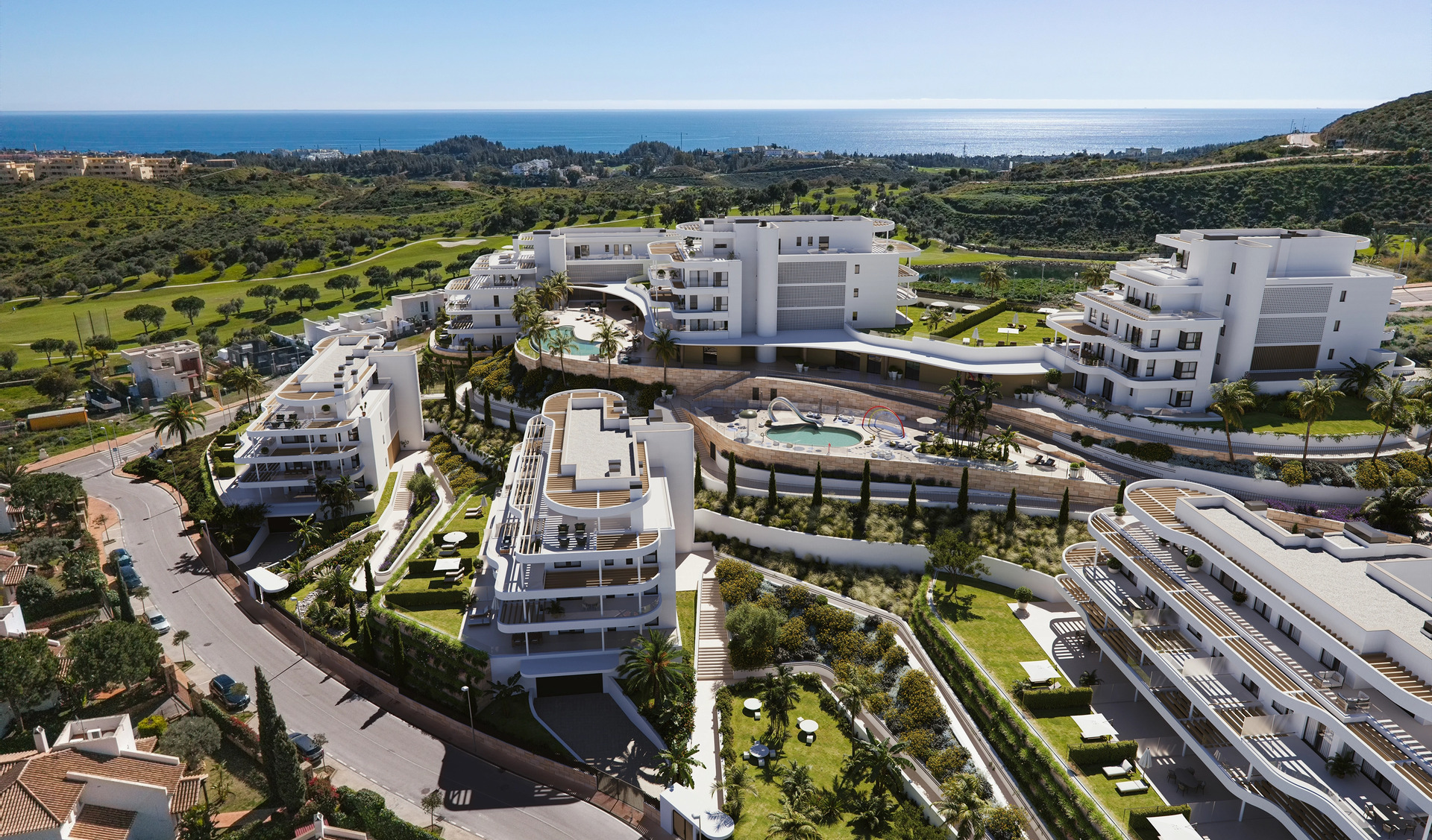 Nieuwbouw Appartement in Las Lagunas de Mijas
