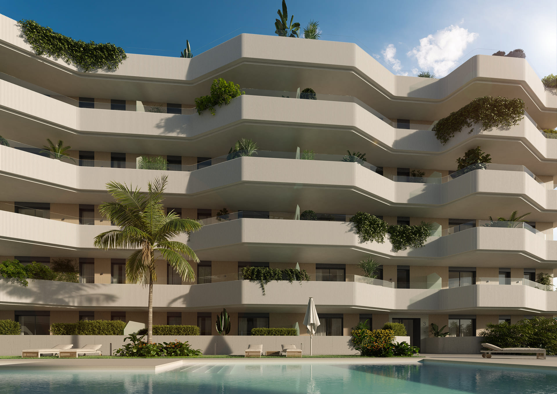 Nieuwbouw penthouse in Las Lagunas de Mijas