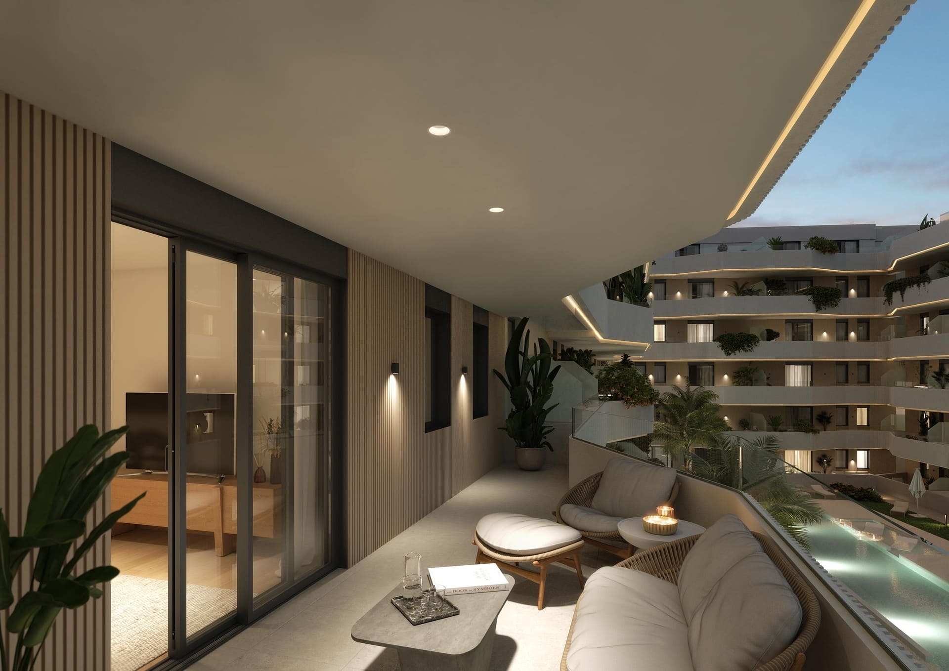 Nieuwbouw penthouse in Las Lagunas de Mijas