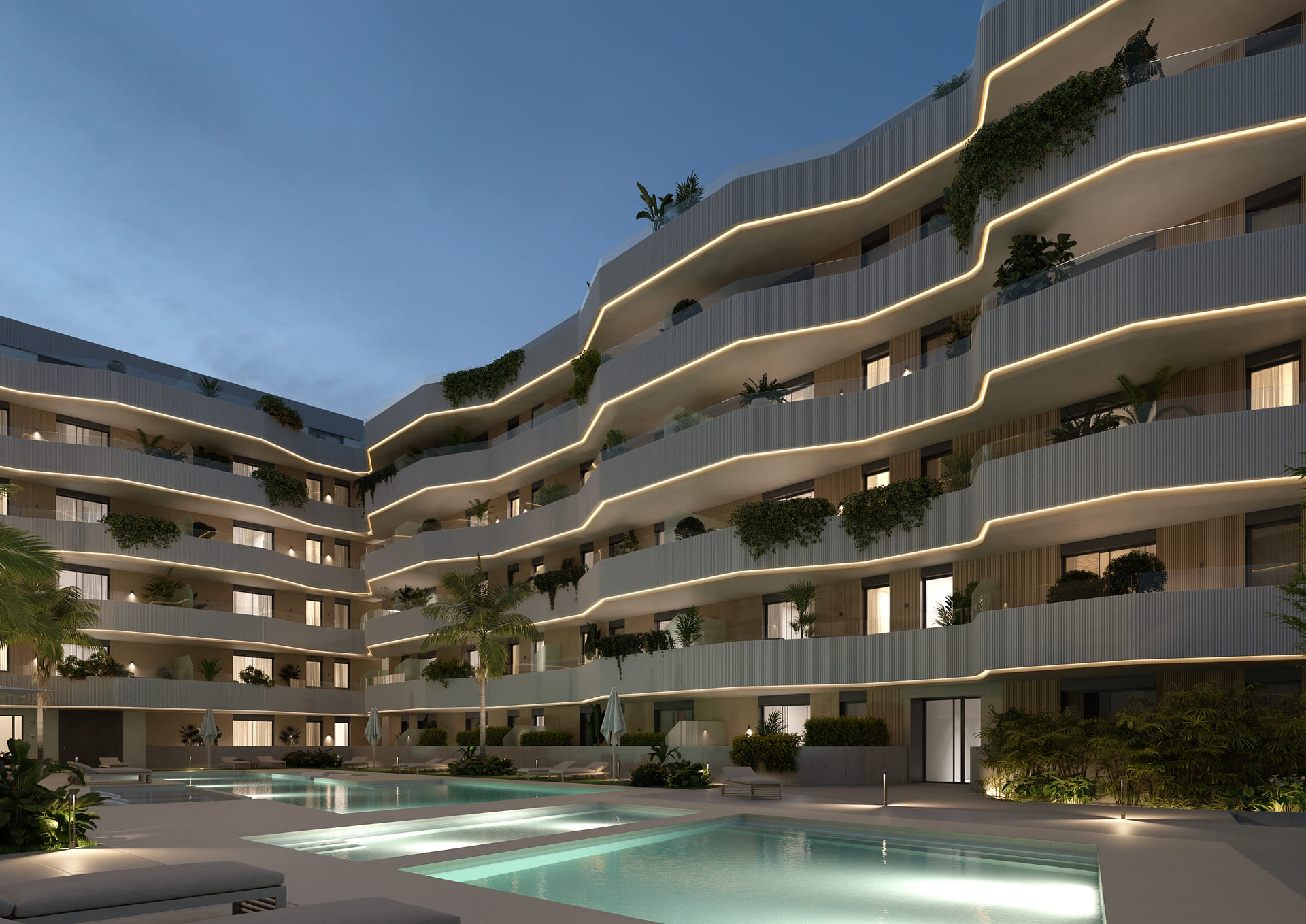 Nieuwbouw penthouse in Las Lagunas de Mijas