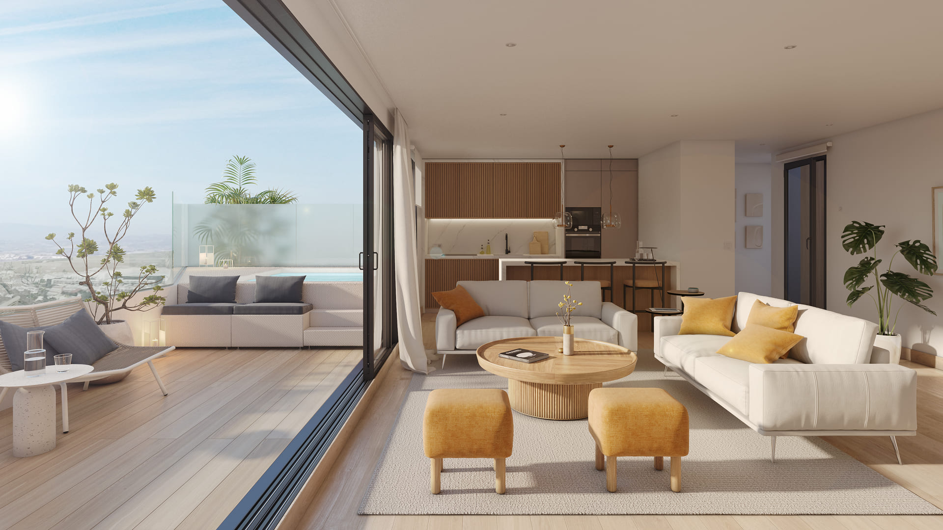Nieuwbouw penthouse in Las Lagunas de Mijas