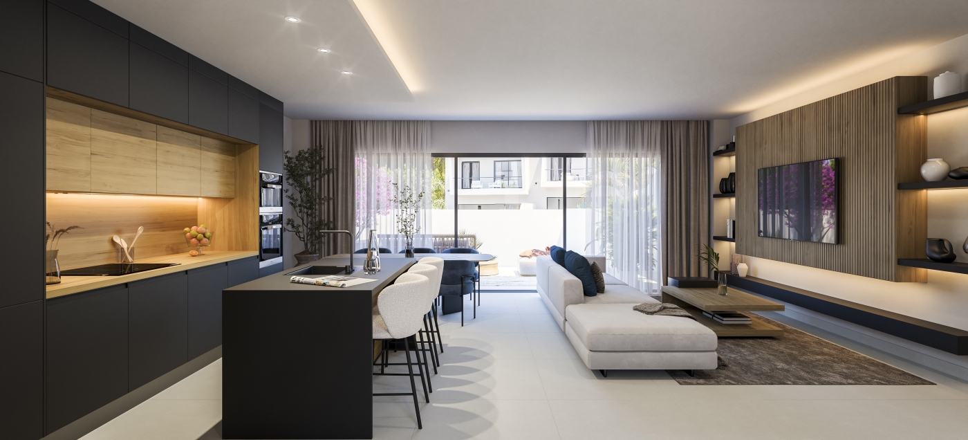 Nieuwbouw Geschakelde woning in Estepona