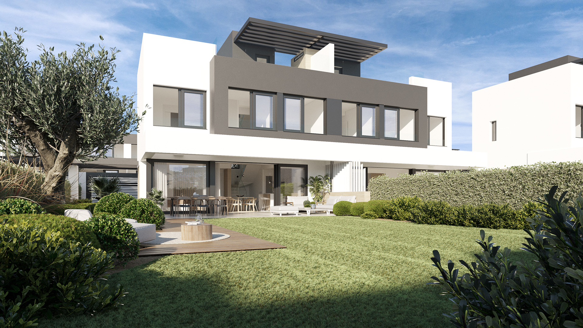 Nieuwbouw Geschakelde woning in Estepona