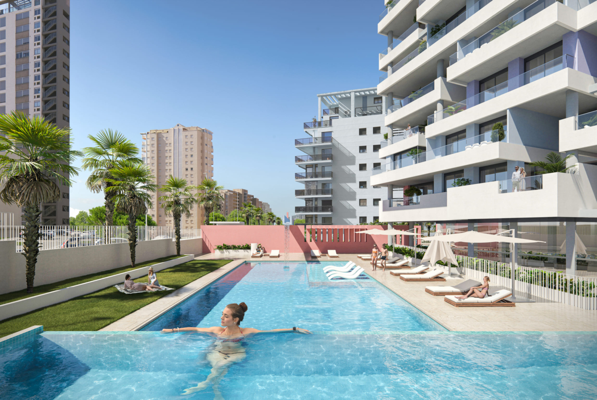 Nieuwbouw Appartement in Calpe