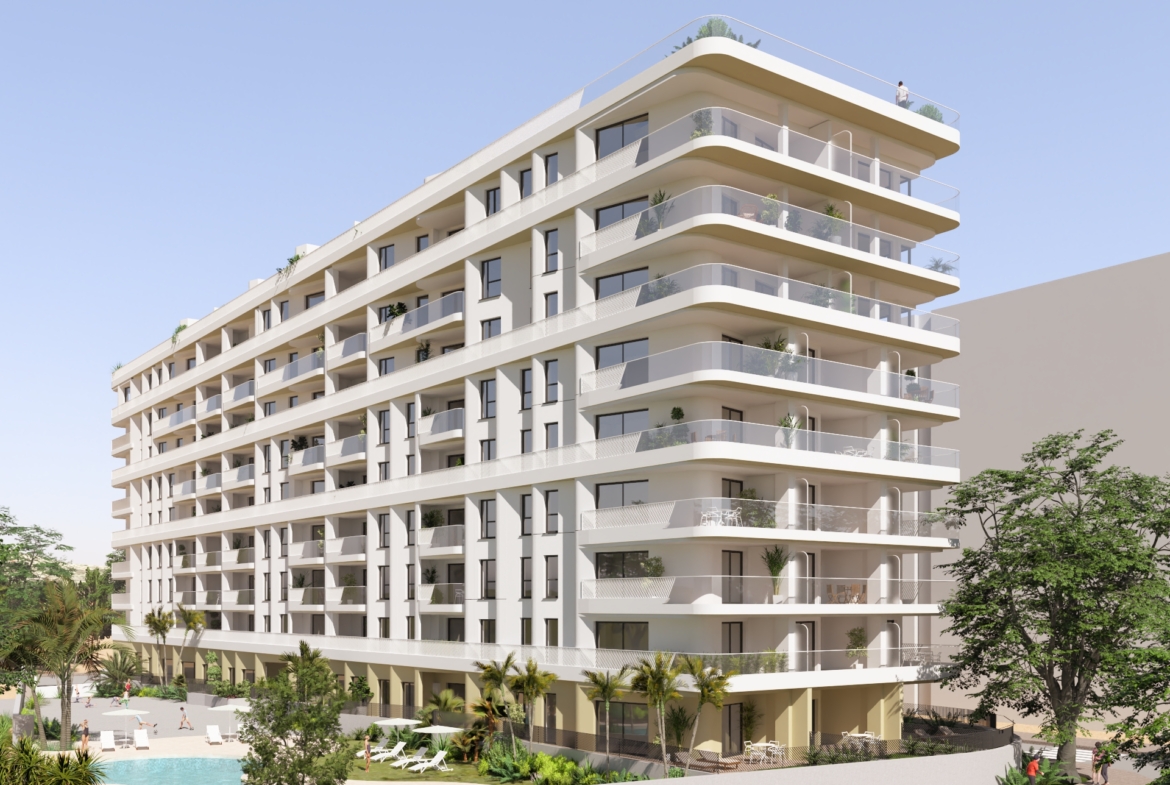 Nieuwbouw Appartement in Villajoyosa