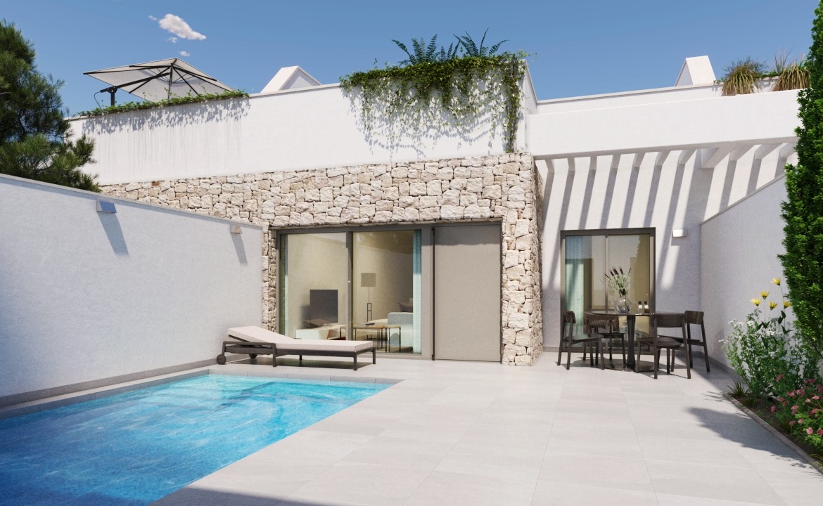 Nieuwbouw Geschakelde woning in Pilar de la Horadada