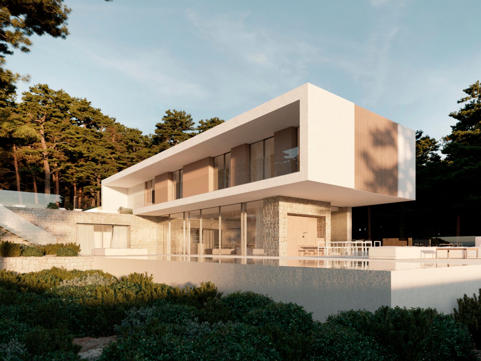 Luxe nieuwbouw villa te koop in Moraira