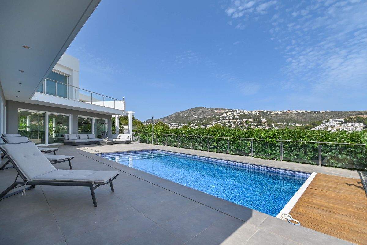 Moderne villa sol park Moraira (1)