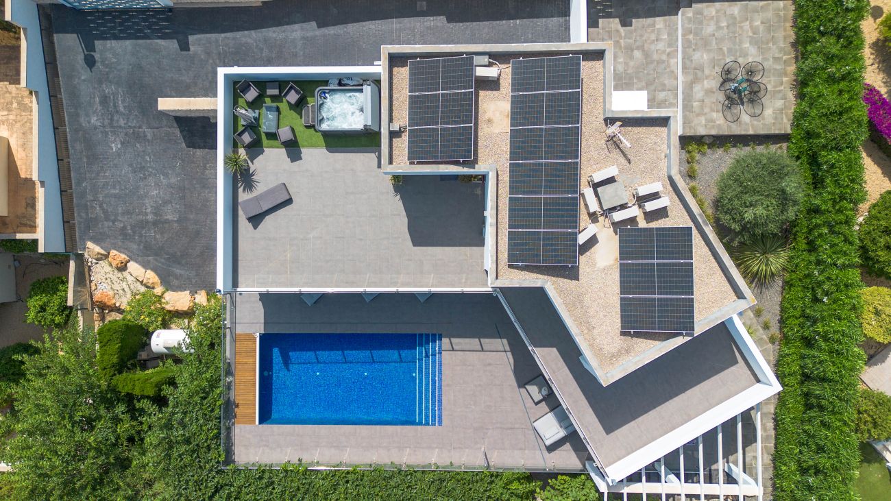 Moderne villa sol park Moraira (3)