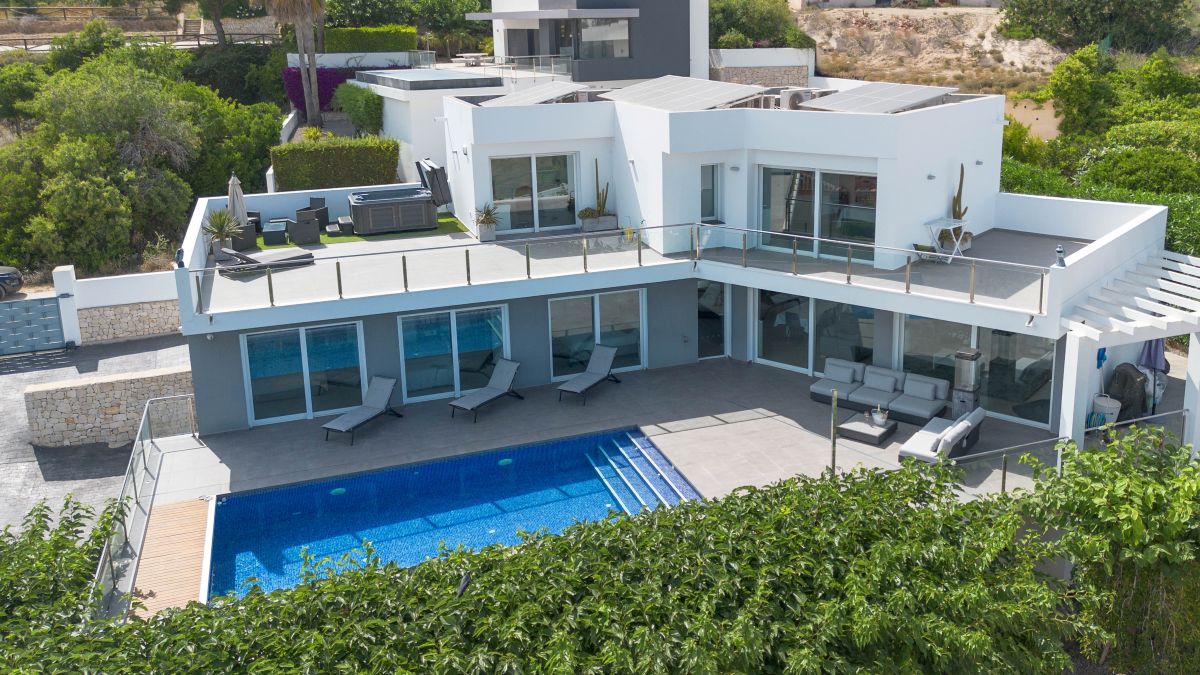 Moderne villa sol park Moraira (4)