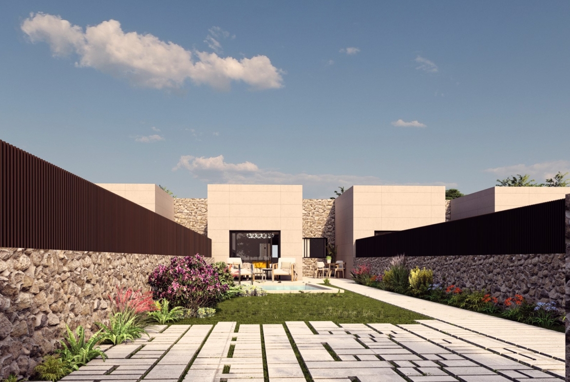 Nieuwbouw Geschakelde woning in Sangonera la Verde