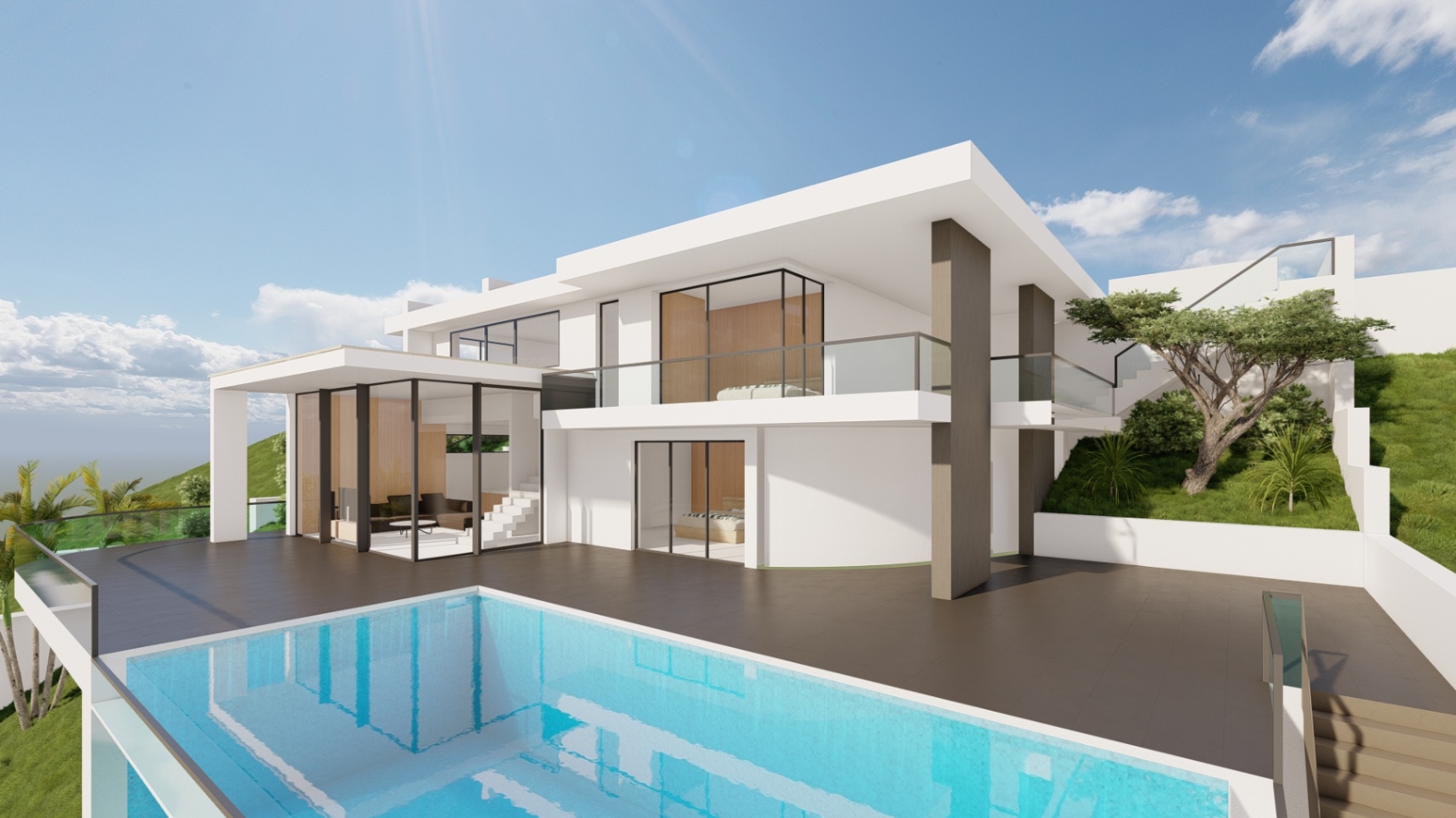 Moderne designvilla te koop in Benitachell