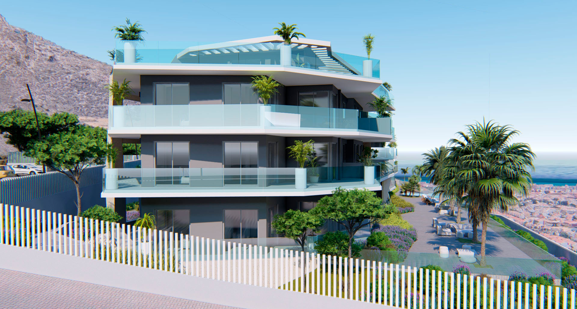Nieuwbouw penthouse in Benalmádena
