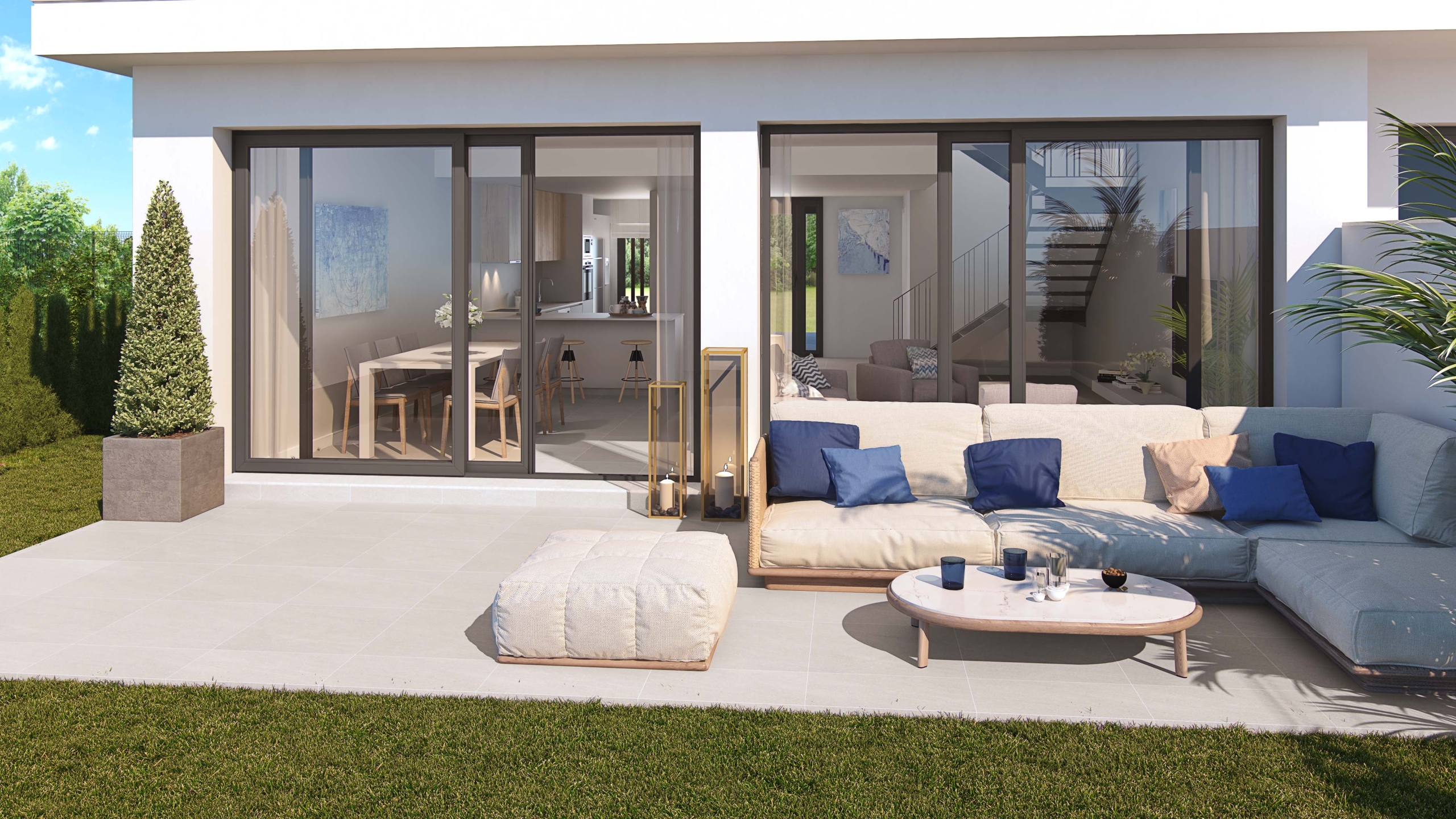Nieuwbouw Geschakelde woning in San Roque