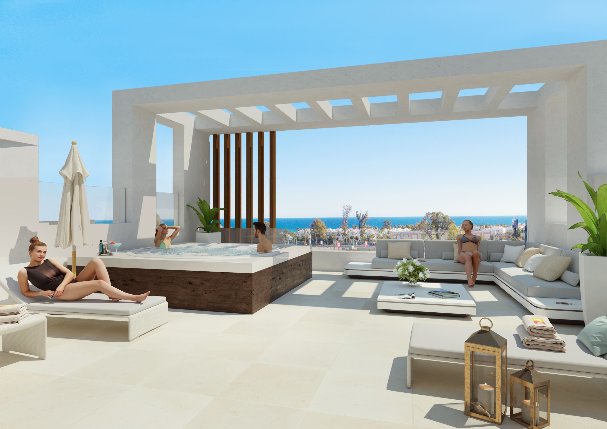 Nieuwbouw Geschakelde woning in Las Lagunas de Mijas