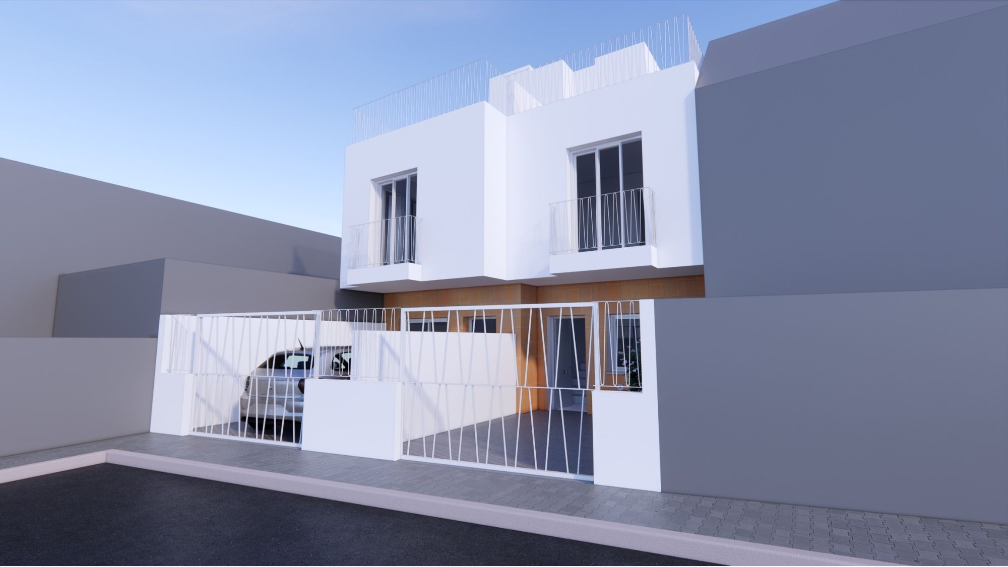 Nieuwbouw Geschakelde woning in Cartagena