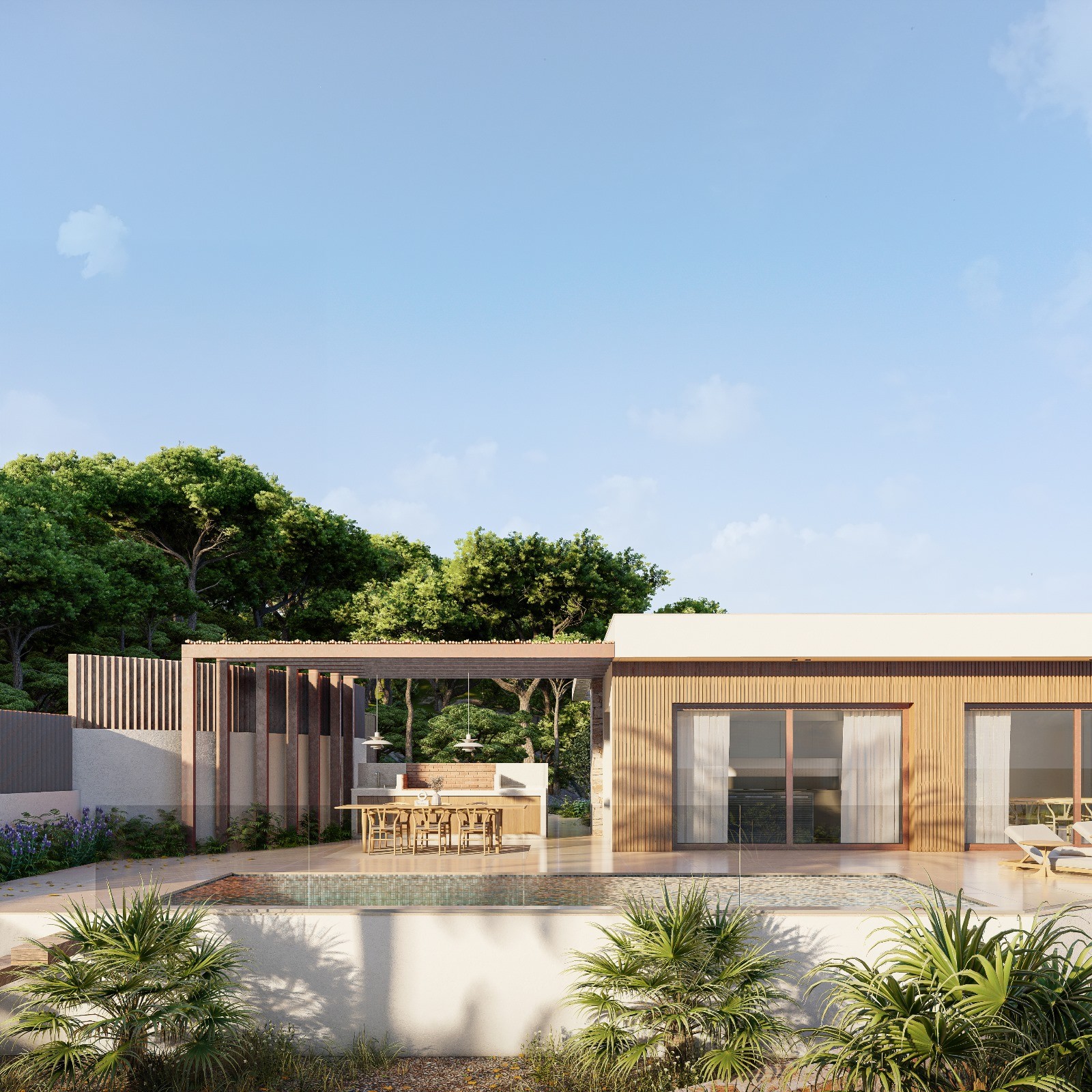 Modern villa project in Calpe met spectaculair uitzicht