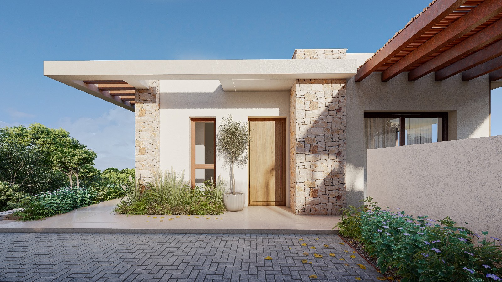 Modern villa project in Calpe met spectaculair uitzicht