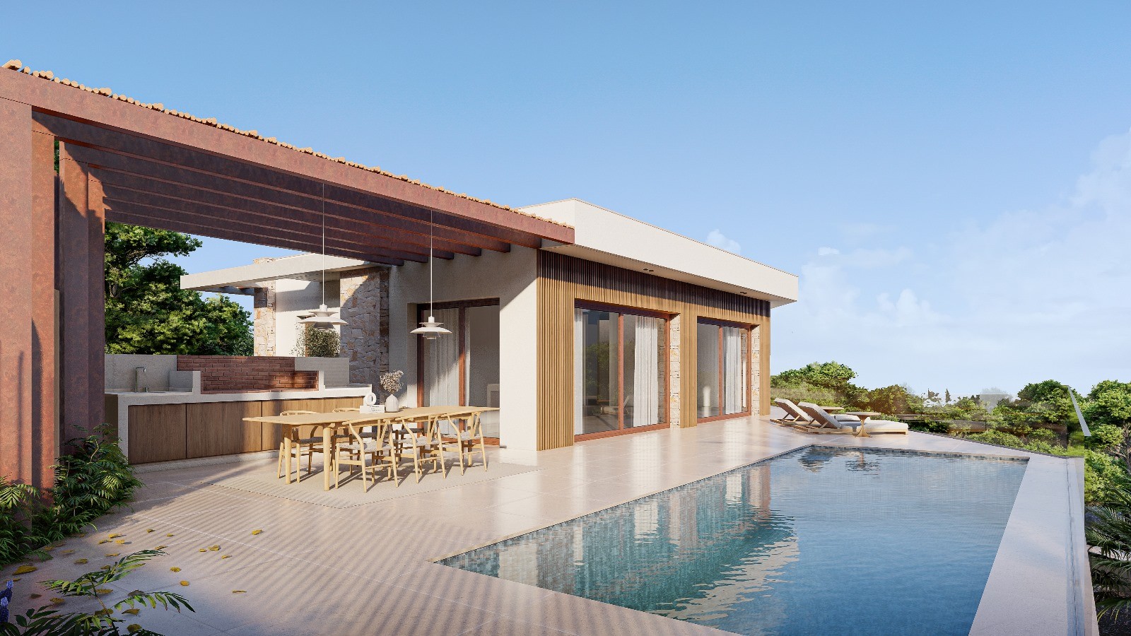 Modern villa project in Calpe met spectaculair uitzicht