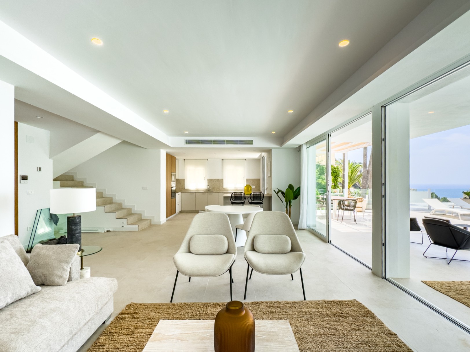 DP-10-1260DA-22 Villa in aanbouw met zeezicht te koop in Altea