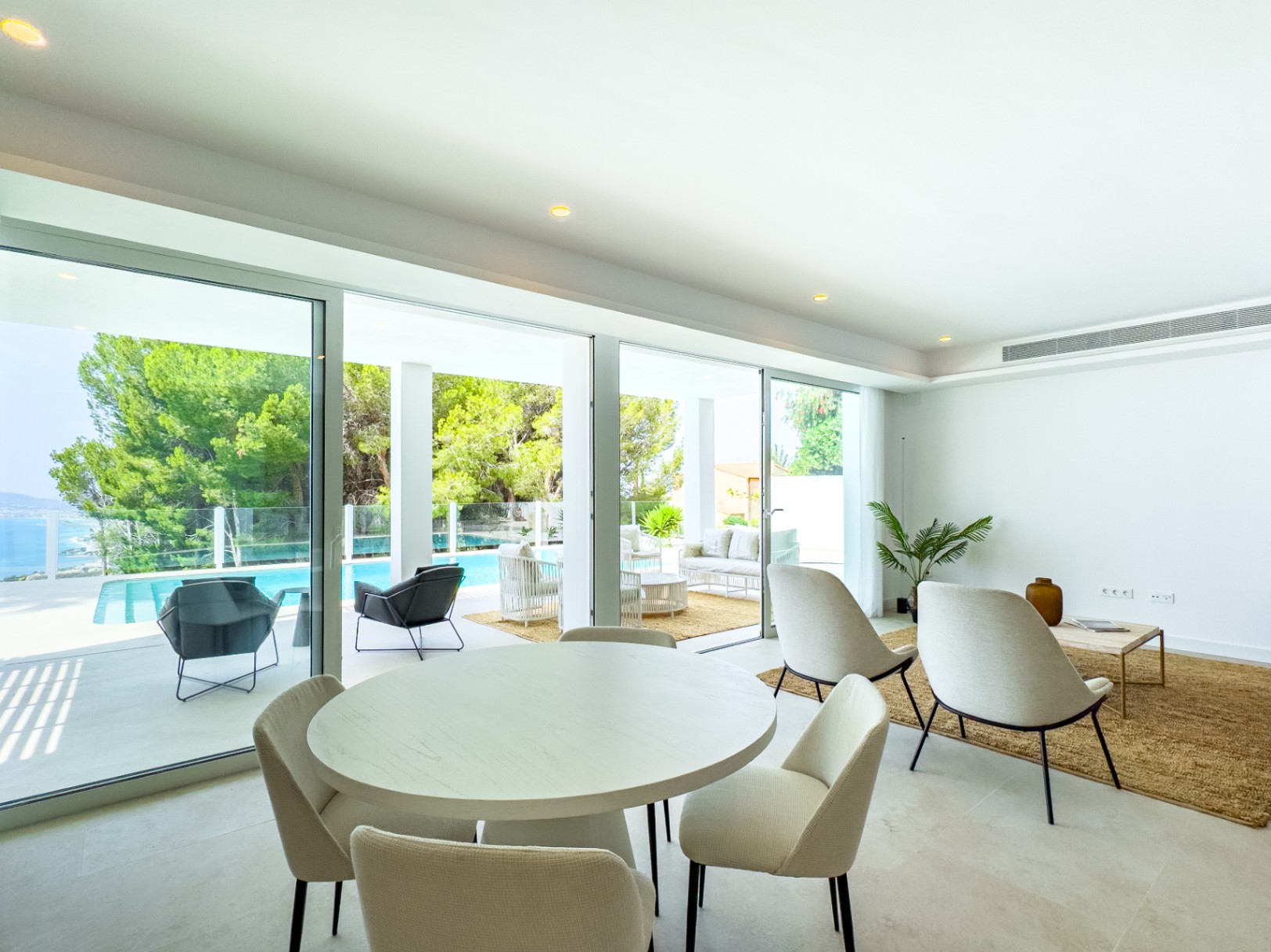 DP-10-1260DA-30 Villa in aanbouw met zeezicht te koop in Altea
