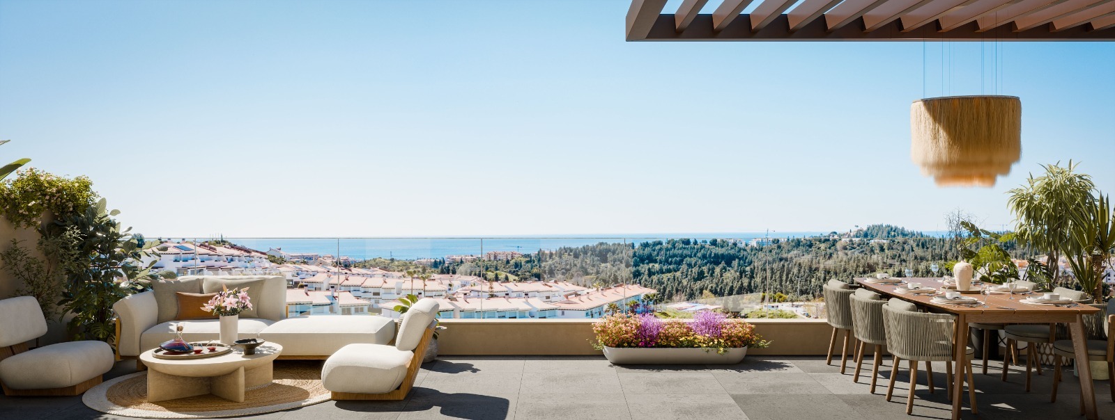 Nieuwbouw penthouse in Mijas