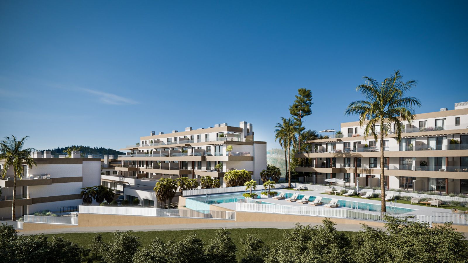 Nieuwbouw penthouse in Mijas