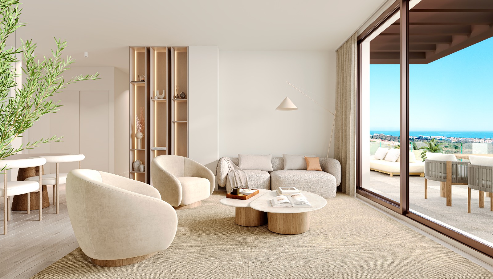 Nieuwbouw penthouse in Mijas