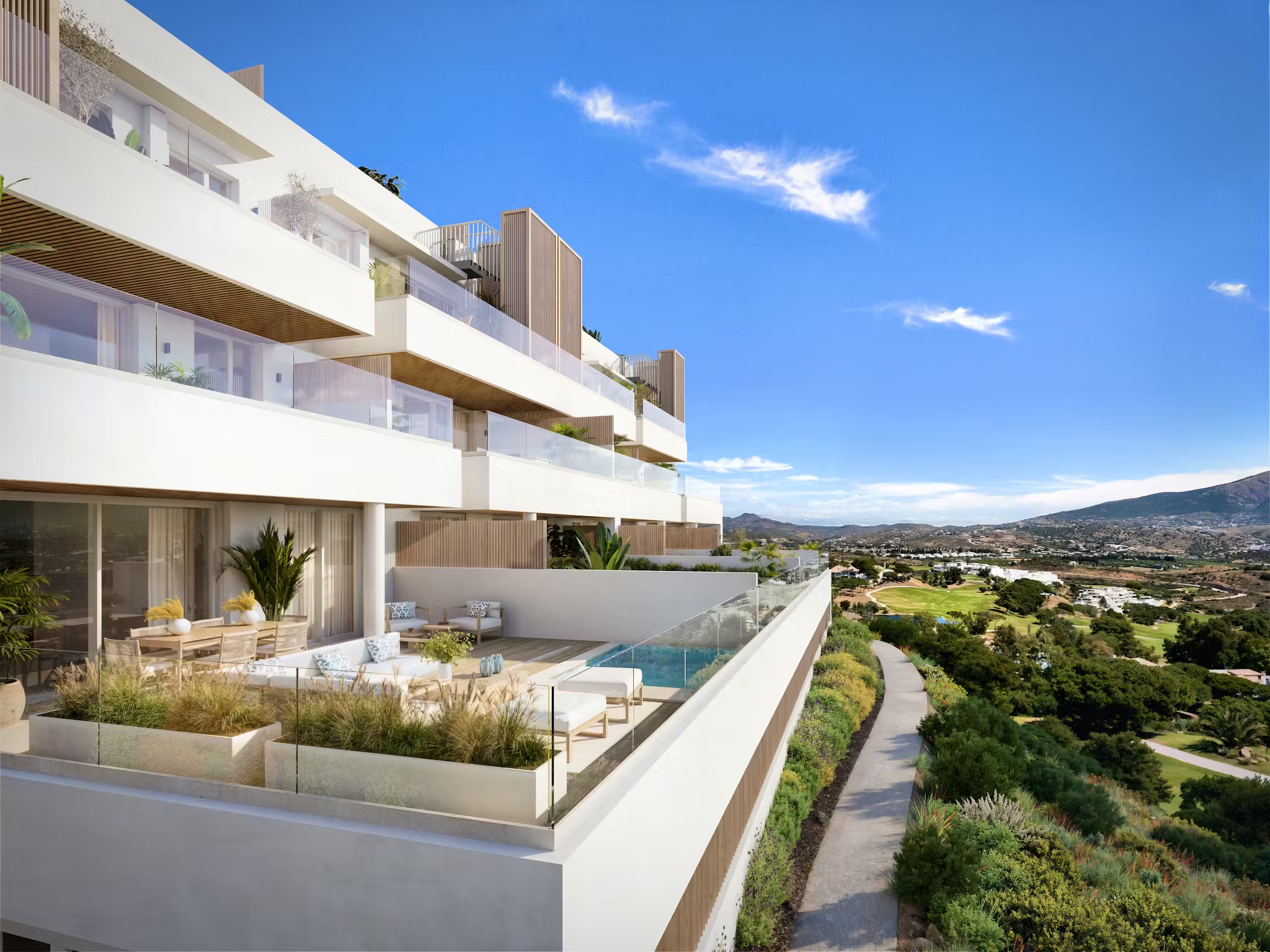 Nieuwbouw Appartement in Mijas