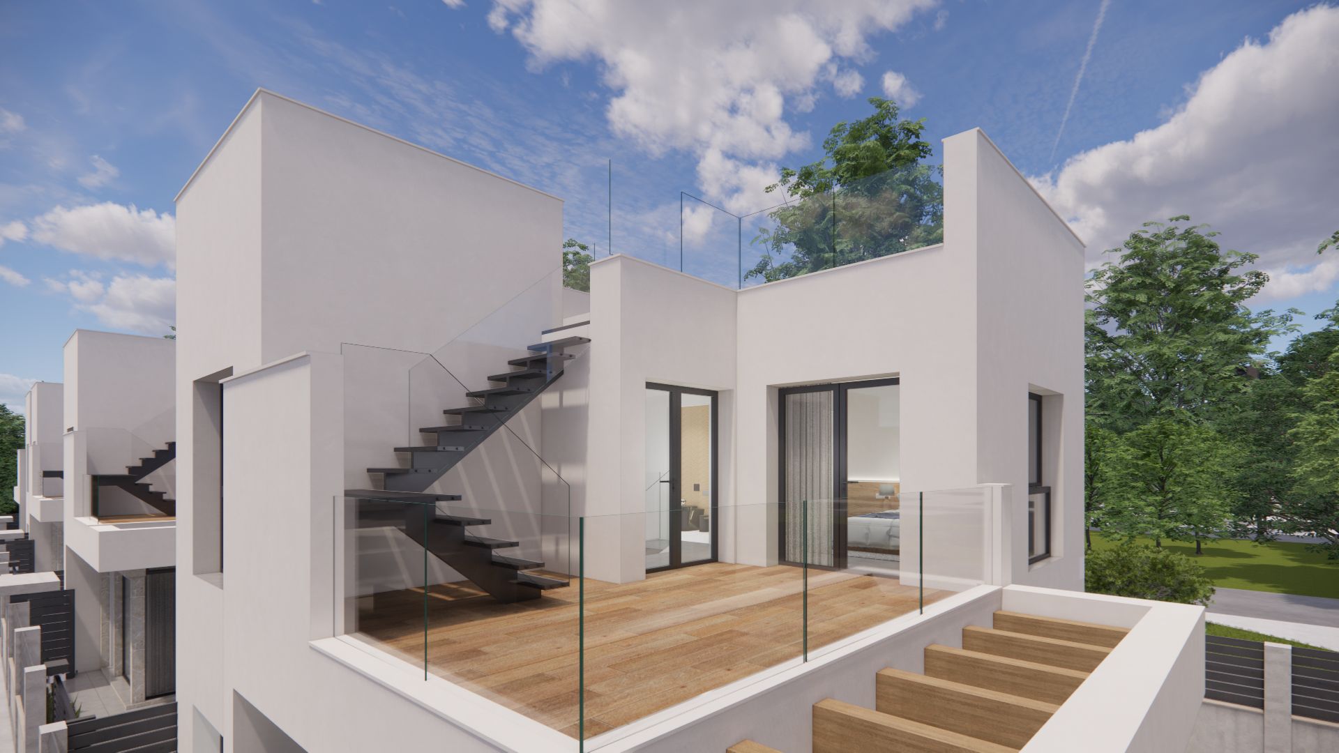 Nieuwbouw Geschakelde woning in La Herrada
