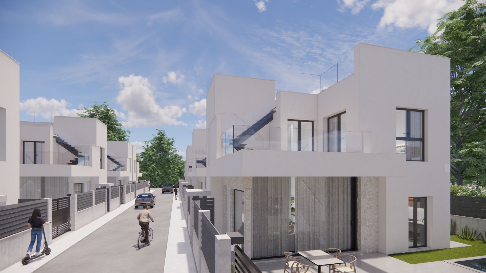Nieuwbouw Geschakelde woning in La Herrada