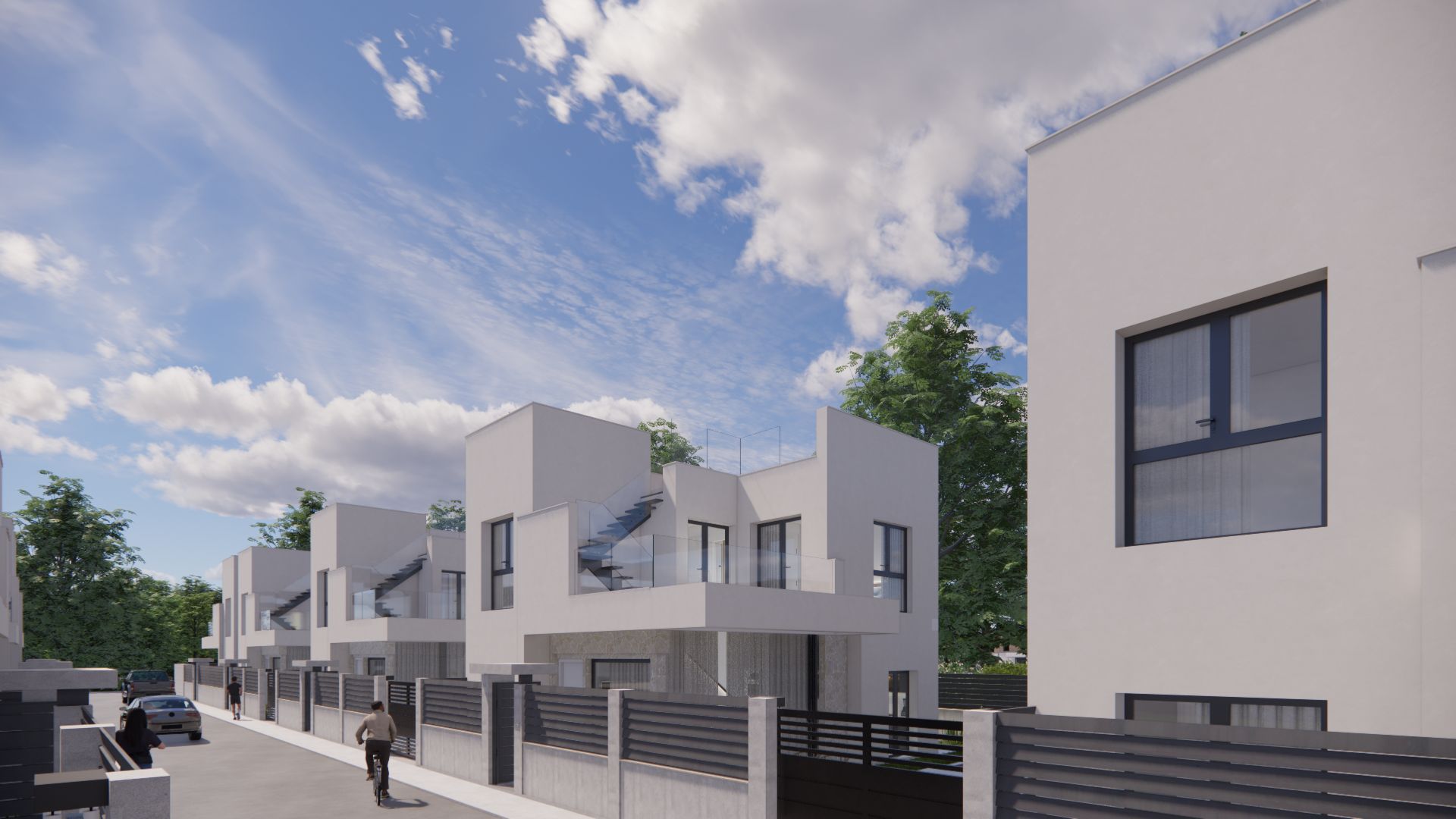 Nieuwbouw Geschakelde woning in La Herrada