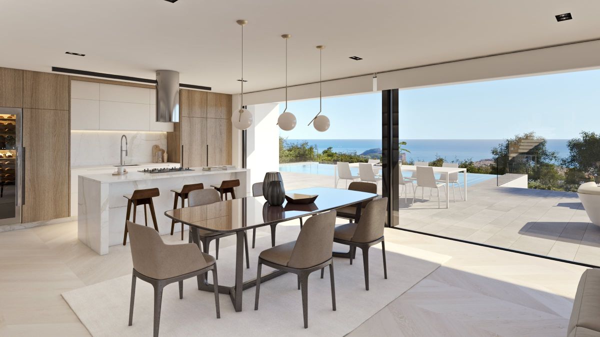 Luxe Nieuwbouw Villa met zeezicht te koop in Benitachell