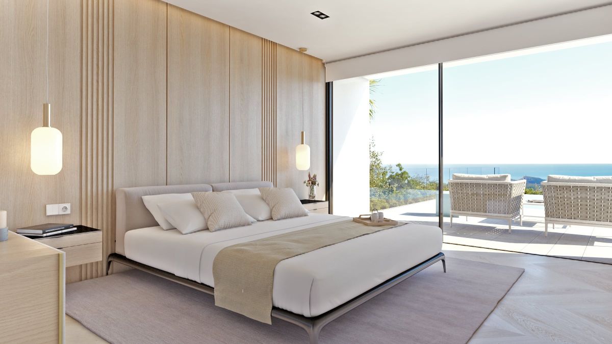 Luxe Nieuwbouw Villa met zeezicht te koop in Benitachell