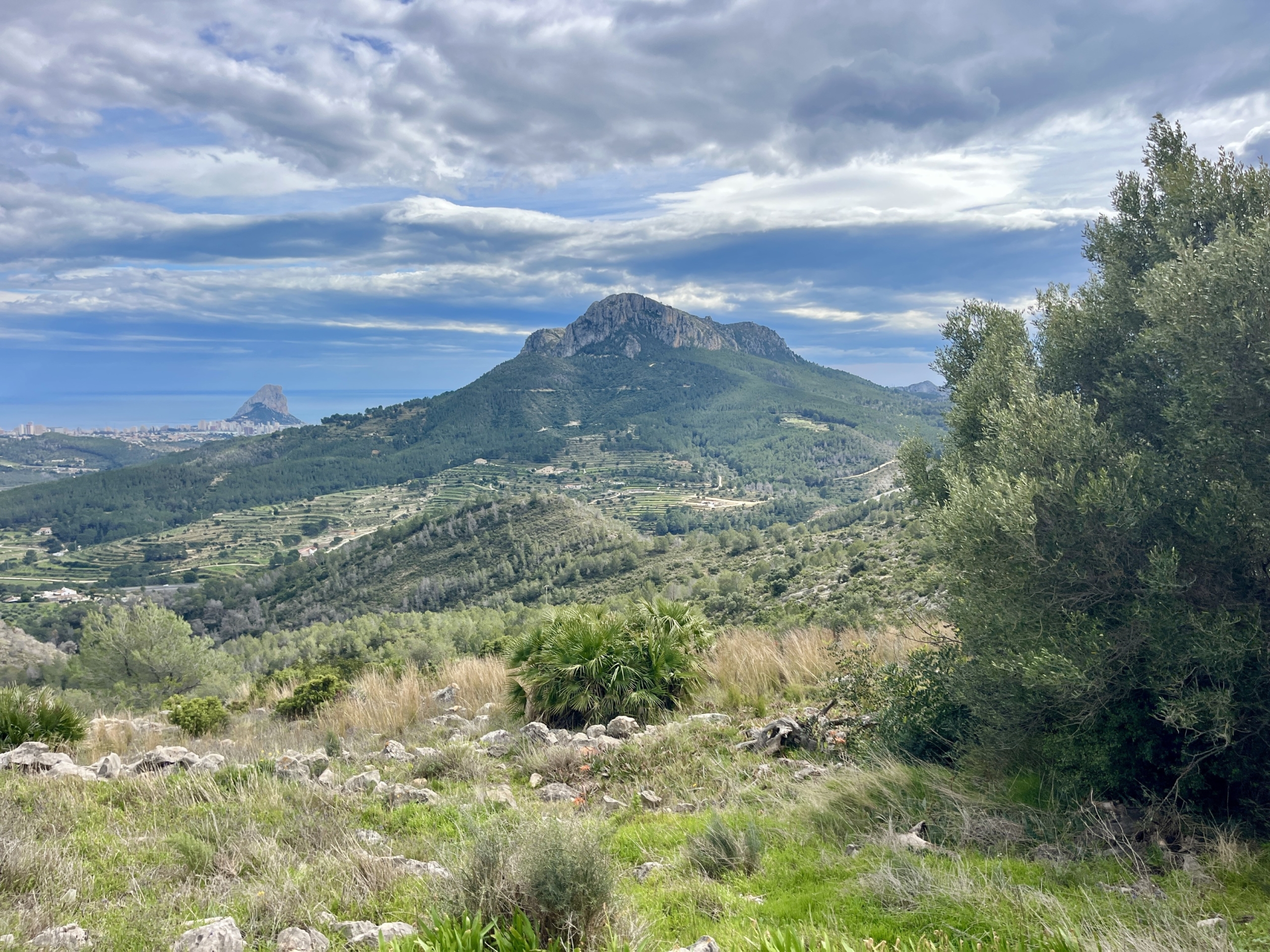 Unieke finca met zeezicht op een droomperceel in Benissa