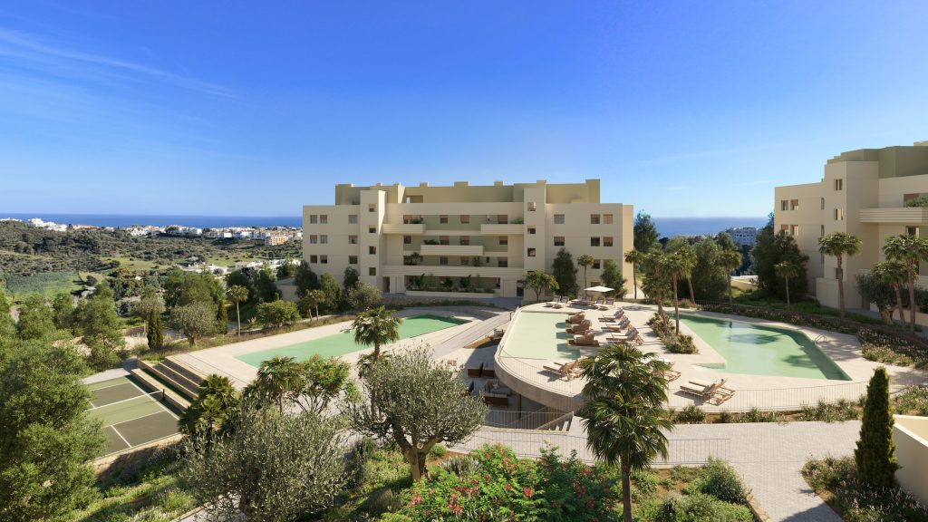 DP-100-53500195-01-23 Nieuwbouw Appartement in Las Lagunas de Mijas