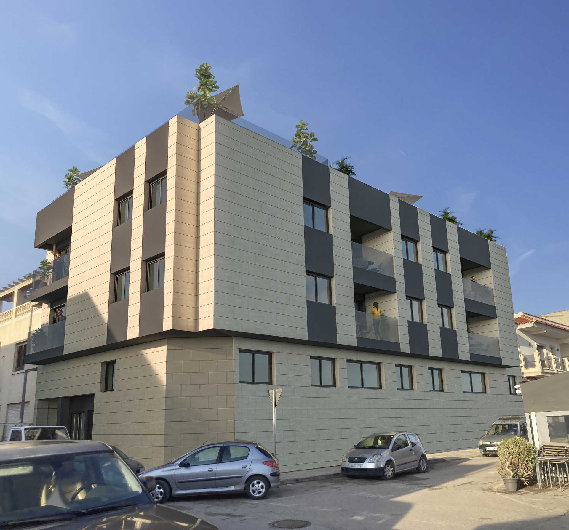 Nieuwbouw Appartement in Catral