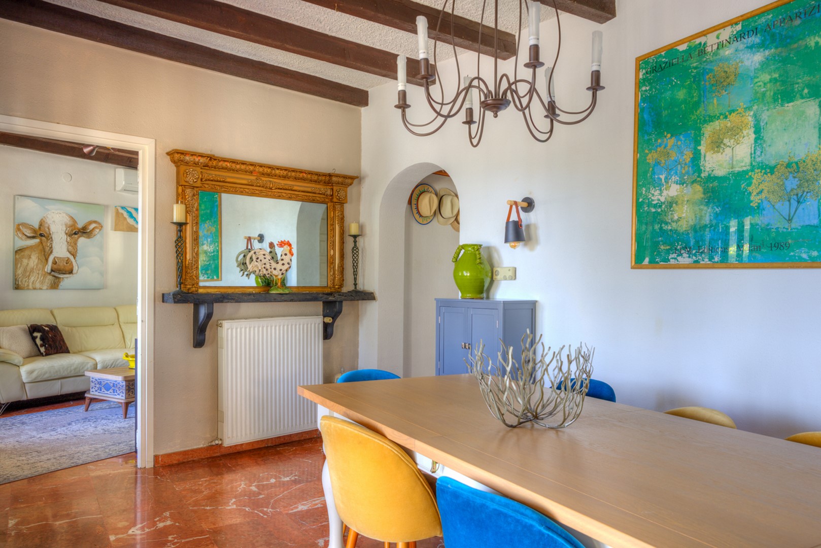 Villa met zeezicht en op loopafstand strand in Benissa