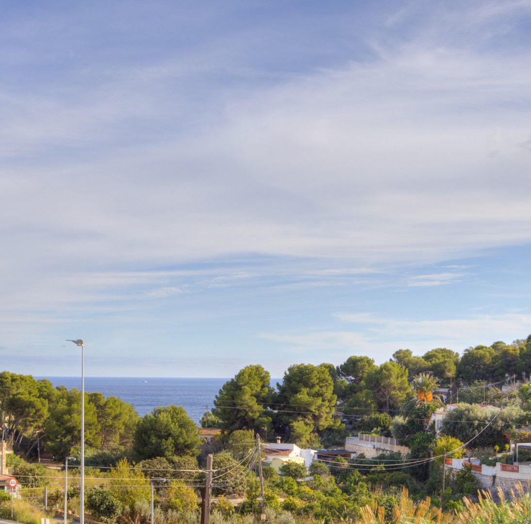 Villa met zeezicht en op loopafstand strand in Benissa