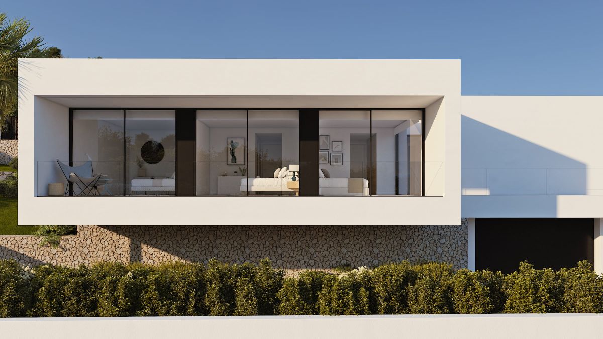 Luxe Nieuwbouw Villa met zeezicht te koop in Benitachell