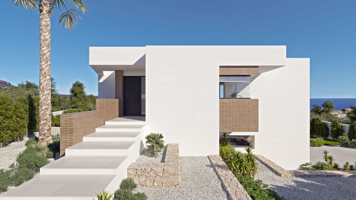 Luxe Nieuwbouw Villa met zeezicht te koop in Benitachell